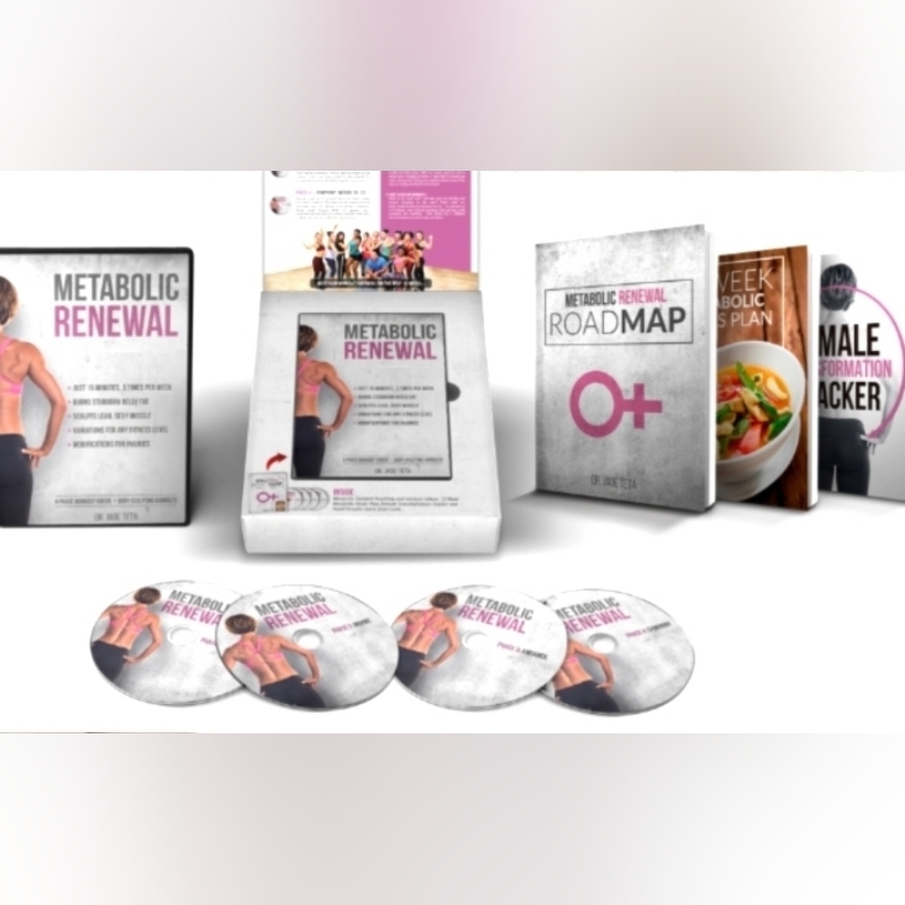 New METABOLIC RENEWAL ROADMAP Kit By Dr. Jane Teta $144